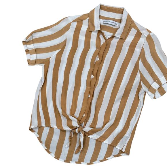 Faithfull The Brand Toulin Shirt Memphis Stripe - Picture 8 of 8
